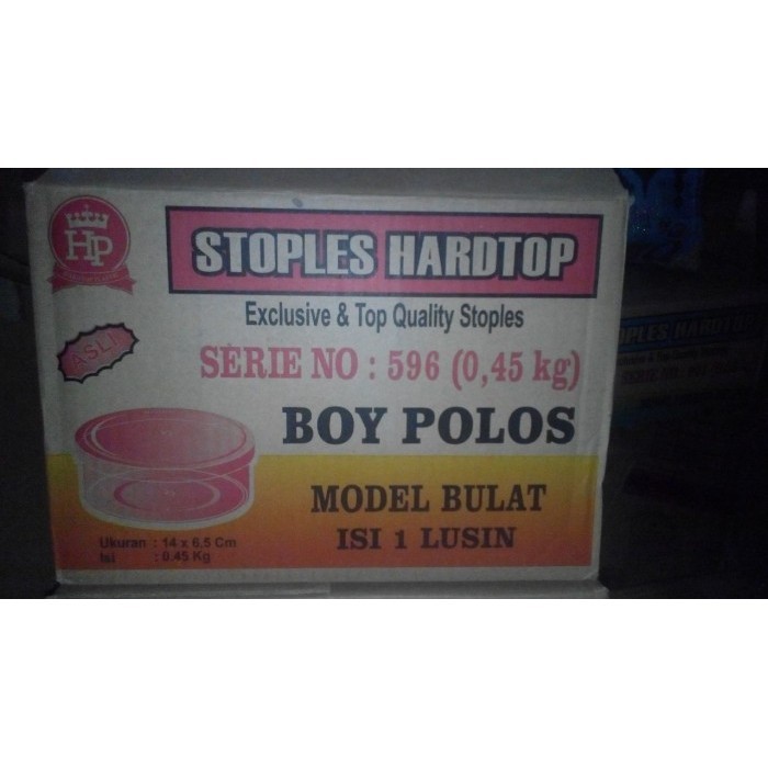 Toples Hardtop toples kue kering toples hari raya type hardtop 596 Boy