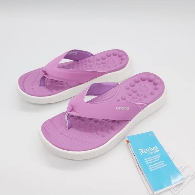 Sandal Crocs Reviva Jepit / Sandal Flip Crocs / Sandal Jepit Wanita