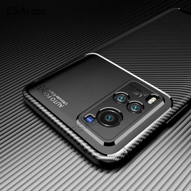 Soft Case Vivo X60 Pro Indonesia Focus Carbon Original
