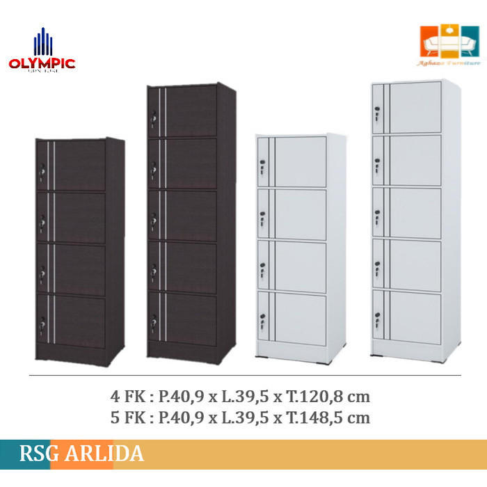 

Rak Buku Locker File Lemari Serbaguna Rsg Arlida