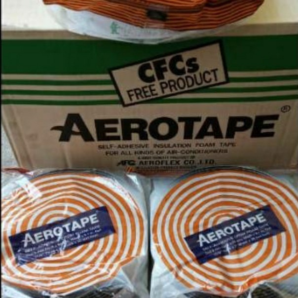 

Isolasi Aerotape Foam Untuk Ac - Single Foam Tape Murah - 2 Inch
