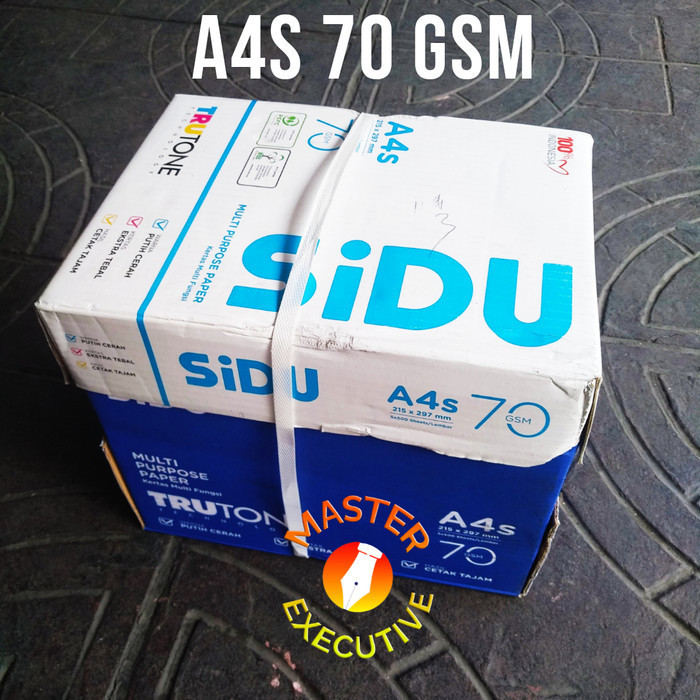 

[Dus] Sinar Dunia / Sidu Kertas Hvs A4S 70 Gsm 215 X 297 Mm