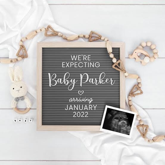 

Papan Nama Bayi Newborn / Baby Letter Board / Photoshoot Decoration