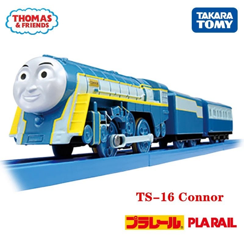 Takara Tomy Kereta Api Elektrik, Mainan Model Lokomotif Listrik Bermotor, Kereta Api Conner, Thomas 