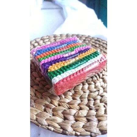 

kertas jagung crepe krep potong warna warni isi 10 warna