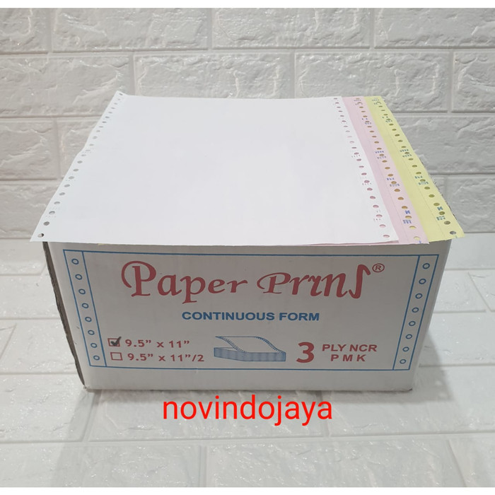

Continuous Form 3 Ply Paperprins
