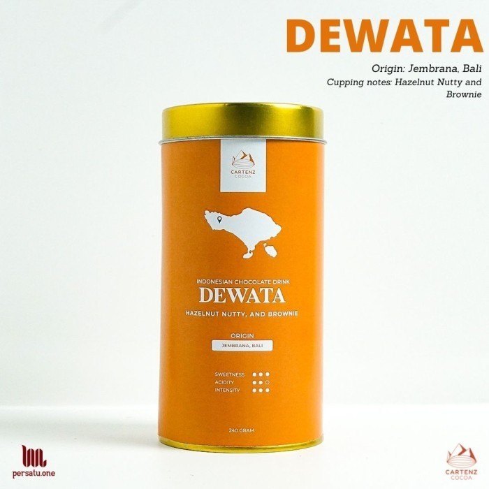 

[Cartenz Cocoa] Dewata Chocolate Powder Drink Canister 240 Gram