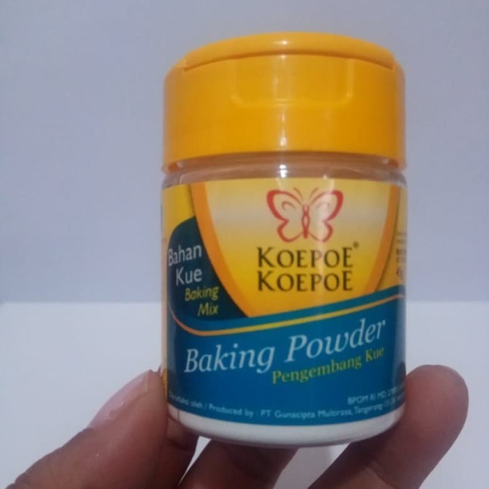 

Baking Powder Kupu Kupu Kartonan