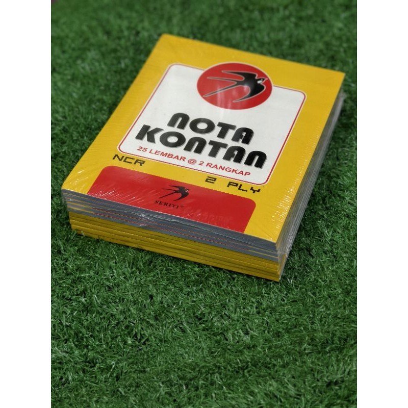 

buku nota besar 2 ply/rangkap 2 Seriti