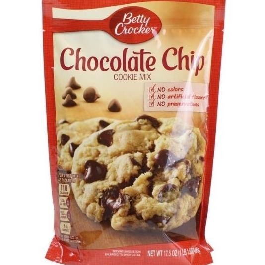 

Betty Crocker Baking Cookies Mix Chocolate Chip 496g P52A