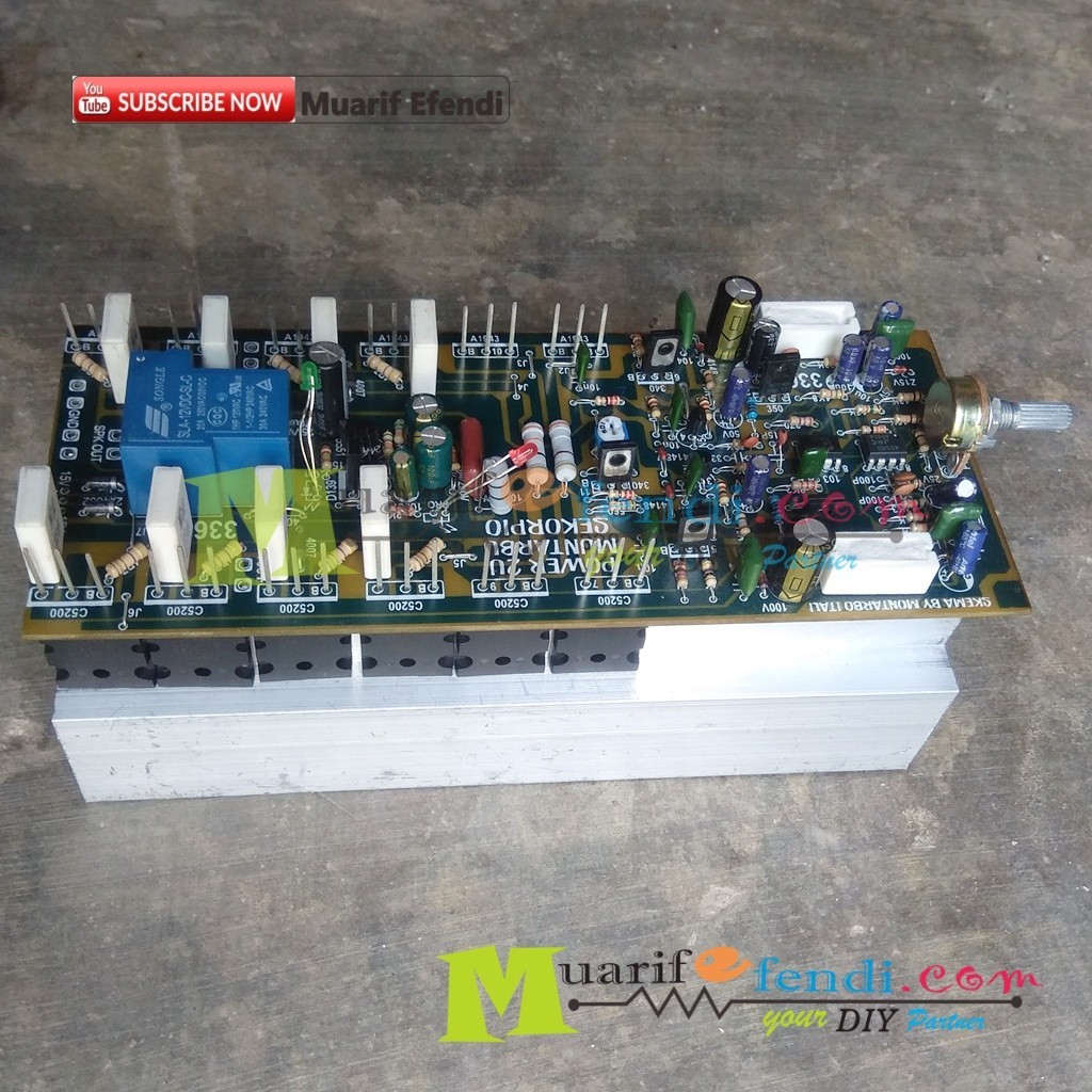 POWER AMPLIFIER MONTARBO 2U 20cm CLONE ITALY 336 HS FINAL SIAP PAKAI