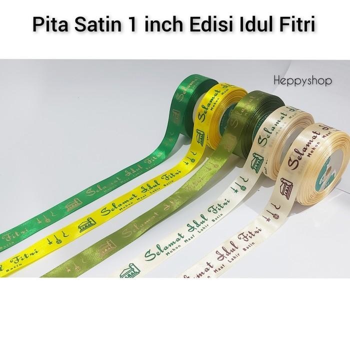 

Pita Satin 1 Inch Edisi Lebaran Idul Fitri 057