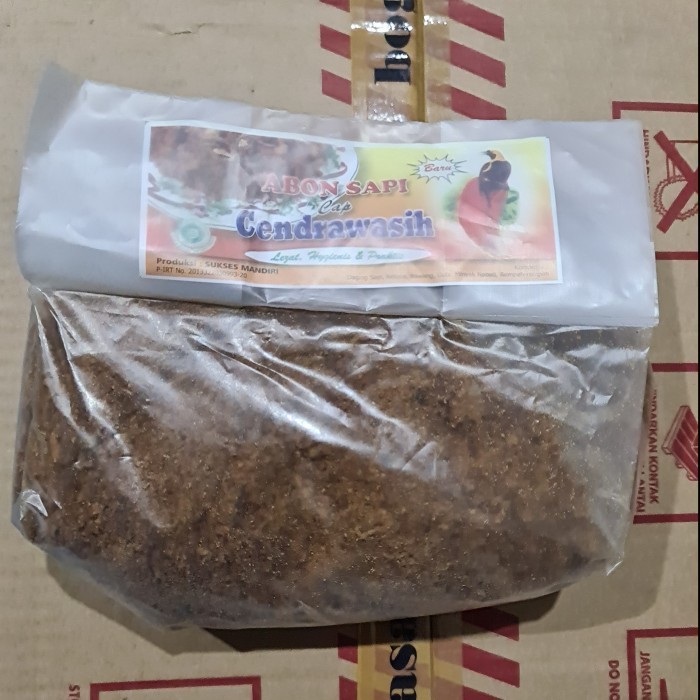 

Abon Sapi Cap Cendrawasih 1 Kg