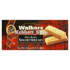 

Walkers Pure Butter Shortbread Short Bread Biscuits Cookies 250G Kukis
