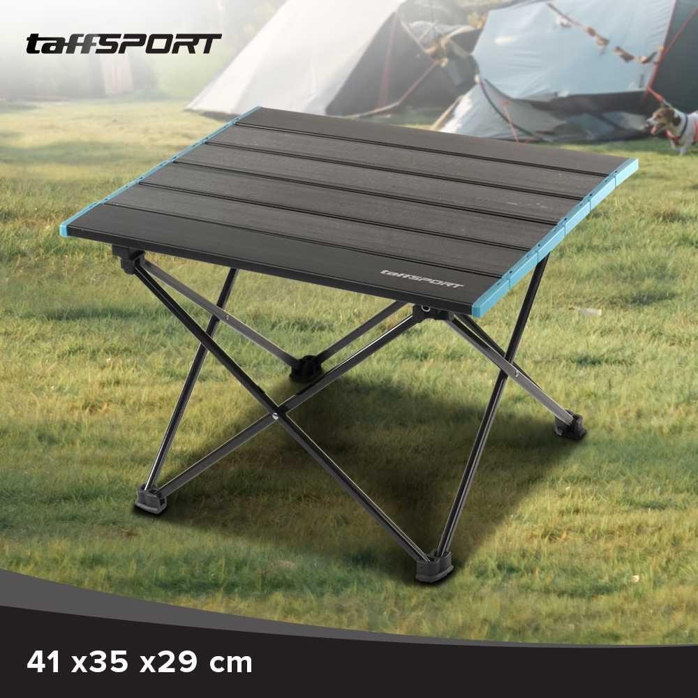 TaffSPORT Meja Lipat Piknik Foldable Portable Aluminium - 8825 Meja Belajar Anak Meja Lipat Portable