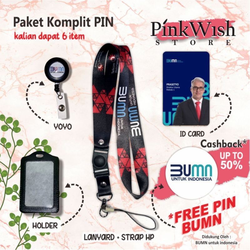 

Tali Idcard TELKOM BUMN Hitam / Lanyard TELKOM BUMN [READY STOCK] TERMURAH!! Beli Eceran Rasa Grosir