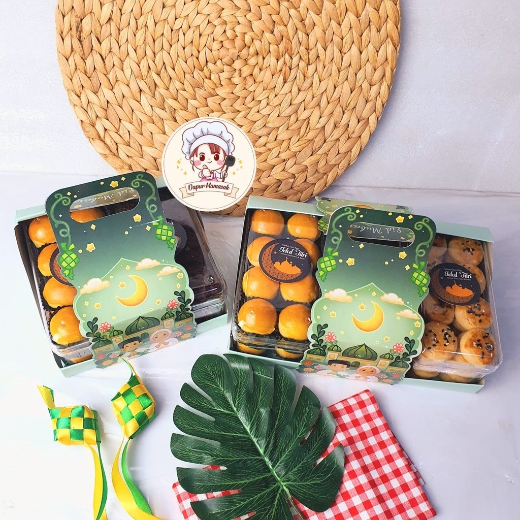 

HDH - Hampers Kue Idul Fitri Paketan Kue Lebaran Set Hadiah & Hampers Lebaran Kue Kering Terlaris Paketan Kue Kering Ramadhan