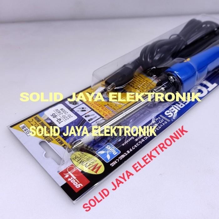 Solder Quick TQ-95 20-200W Quick Heat Button - Alat Solder Profesional