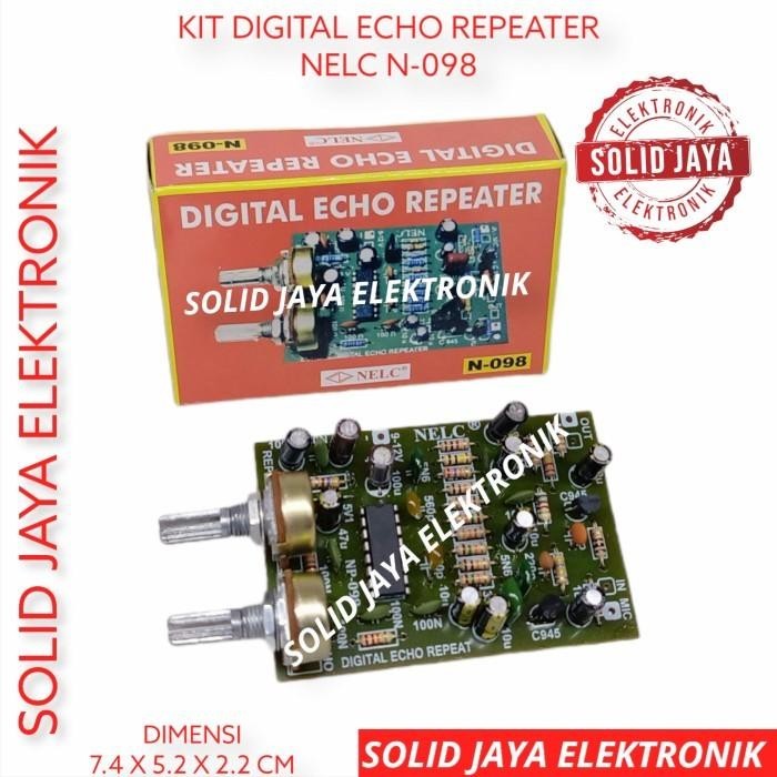 KIT DIGITAL ECHO REPEATER NELC N-098 RANGKAIAN KIT ECHO DIGITAL NELC