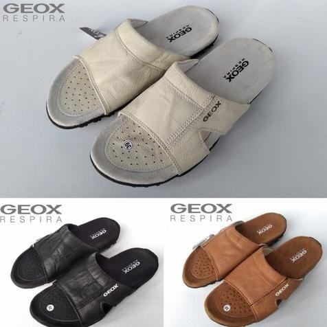 Sandal Geox Respira Kulit Asli Sendal Giox Pria Original