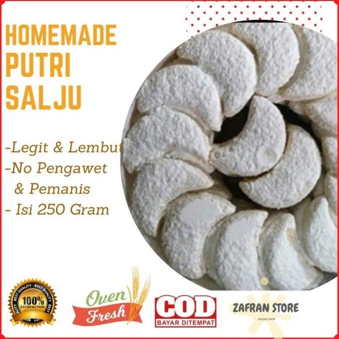 

Trend Kue Kering Kue Putri Salju Isi 250 Gram (1/4 Kg) Cemilan Keluarga Original