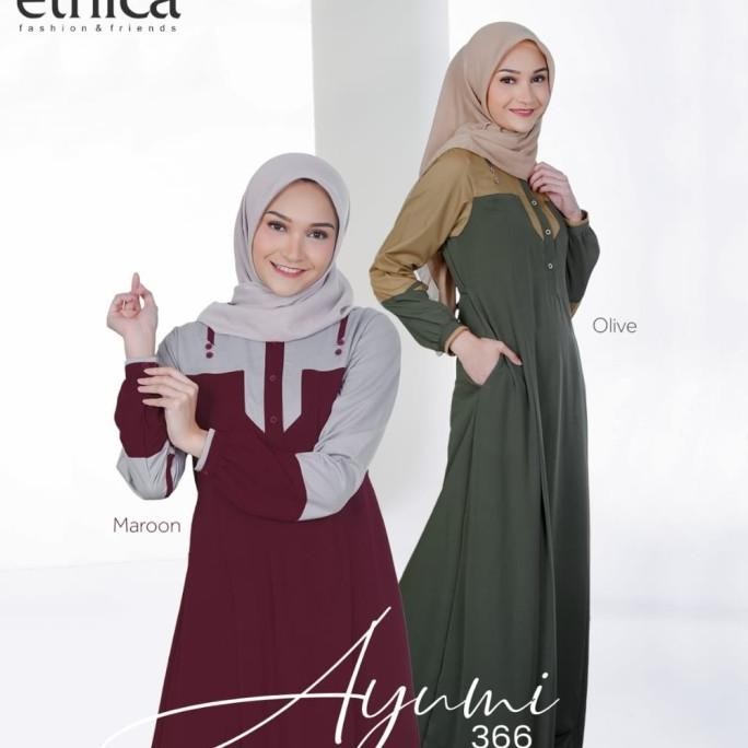 Gamis Ethica Ayumi 366 Original