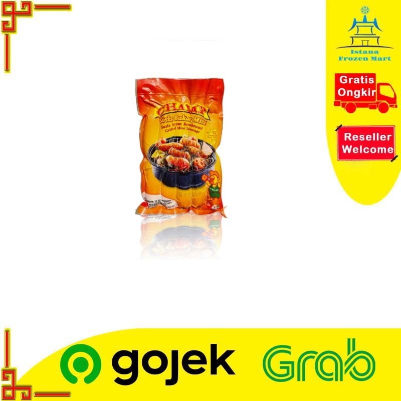 

Sosis Bakar Mini CHAMP Sosis Ayam Kombinasi 500 GR