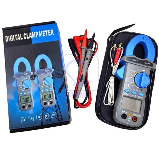 Tang Ampere Digital Ts-202 Ts202 / Clamp Meter Digital Ts202 |Diskon Murah
