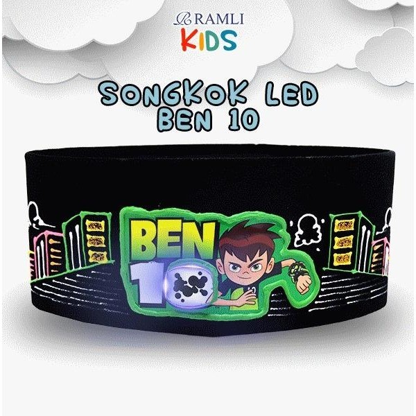 Kopyah Peci Anak Songkok Anak Ada Lampu Led Bisa Menyala Ben Ten