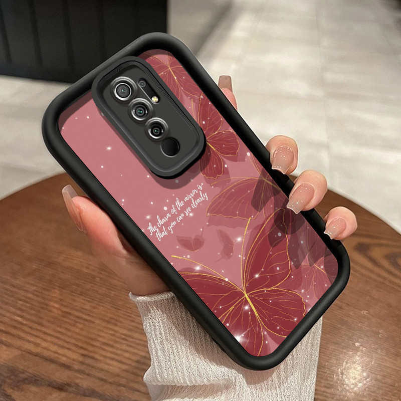 Casing Hp Xiaomi Redmi 9 Redmi 9 Prime POCO M2 Case penutup lembut Casing lensa kamera silikon Kesin