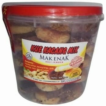 

New Mak Enak / Makenak Kue Lebaran / Kue Kering Kucang / Kue Kacang Mix Berkualitas