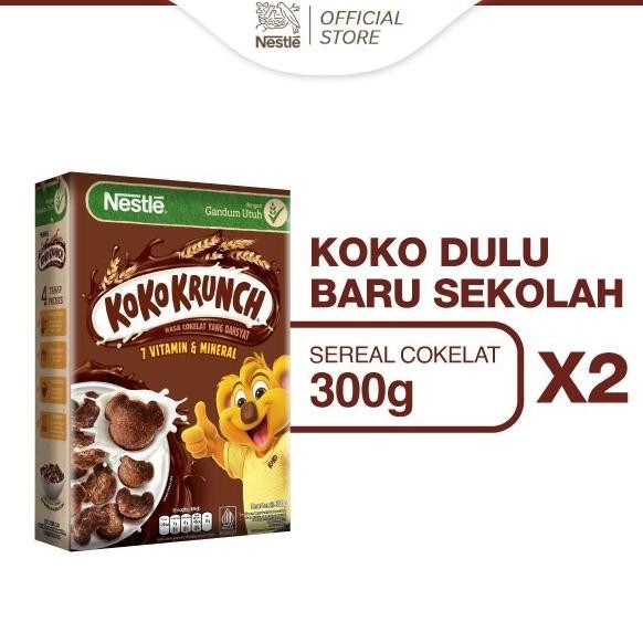 

Nestle Koko Krunch Cereal Box 300G 2 Pcs [Special Diskon] Original
