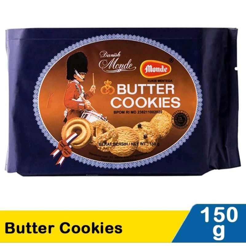 

monde butter cookies bungkus 150gram