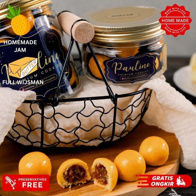 

Kue Kering Premium Nastar Wysman - Pauline Premium Cookies Terbaik