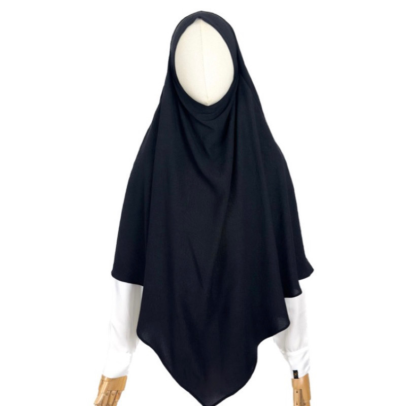 NNK XAVIERA FRENCH KHIMAR / FK KHIMAR / KHIMAR / SYARI / CRINKLE AIRFLOW / JILBAB UMROH / HIJAB