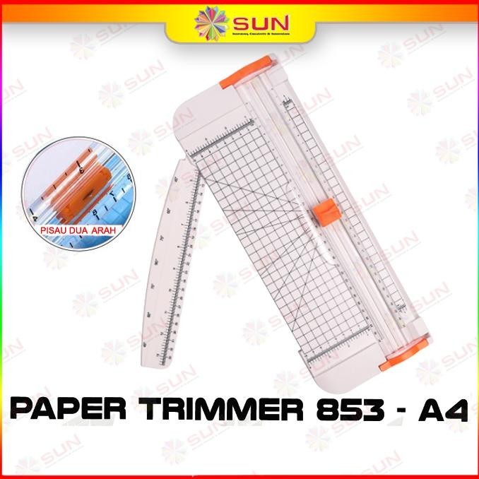 

ORIGINAL Alat Potong Kertas / Paper Cutter / Paper Trimmer 853 A4 / Refill Blade VL36