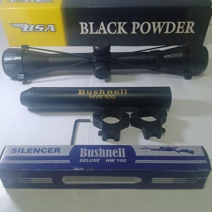 Teleskop / Teleskope Bsa 4X32 Bonus Perdam Silincer Deluxe Hw100