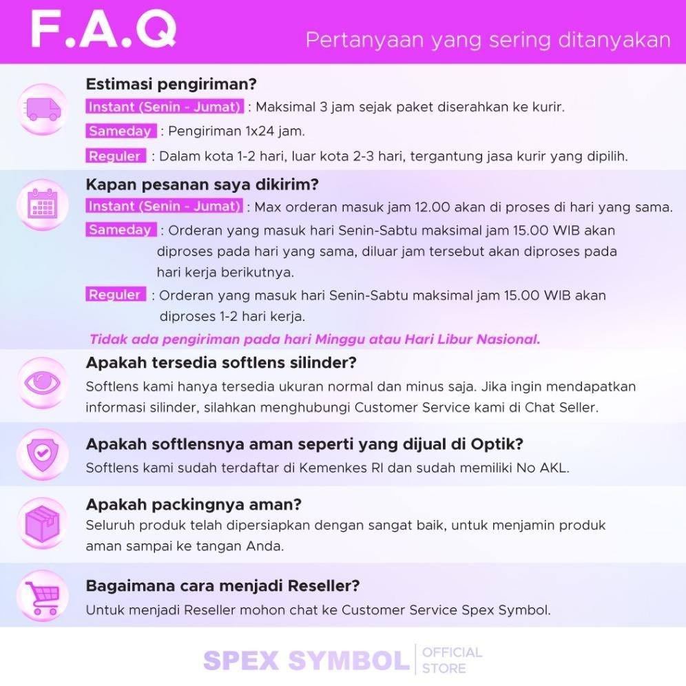 Diskon Spex Symbol Softlens Nami Winter ( Grey ) By Exoticon Bisa Cod