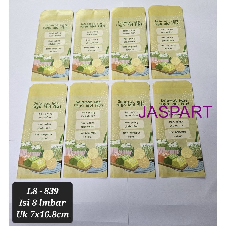 

Limited! AMPLOP LEBARAN RAMADHAN PANJANG HARI RAYA IDUL FITRI ISI 8 - L8-839 New