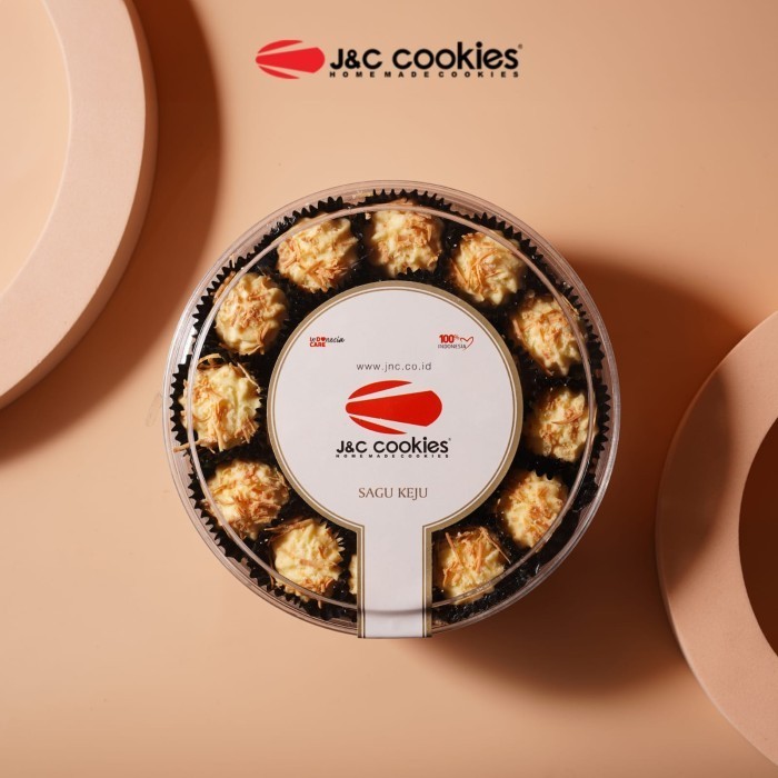 

Limited! Kue Sagu Keju Kue Kering JNC Cookies Kue Lebaran Toples Regular JC Co New