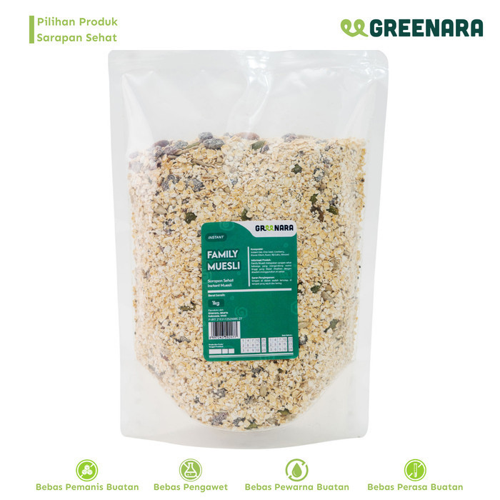 

Instant Faly Muesli 1Kg / Sarapan Sehat