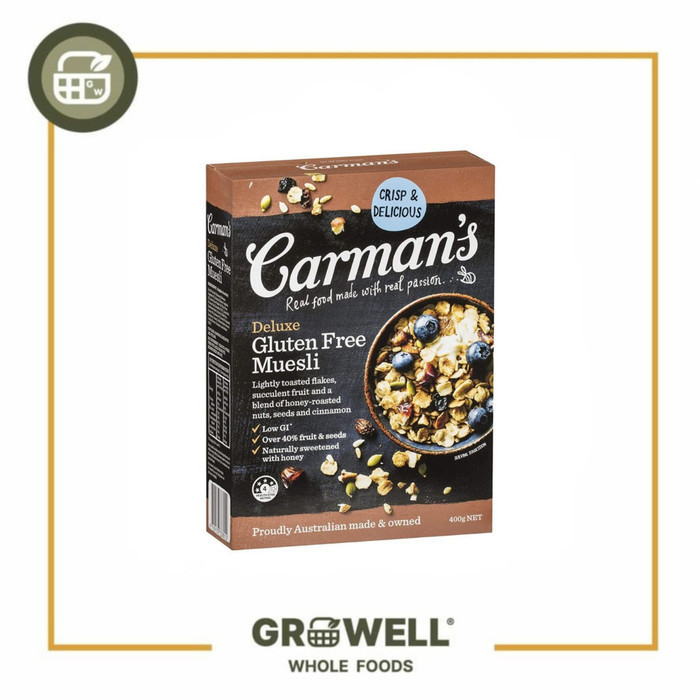 

Carman'S Deluxe Gluten Free Muesli 400Gr