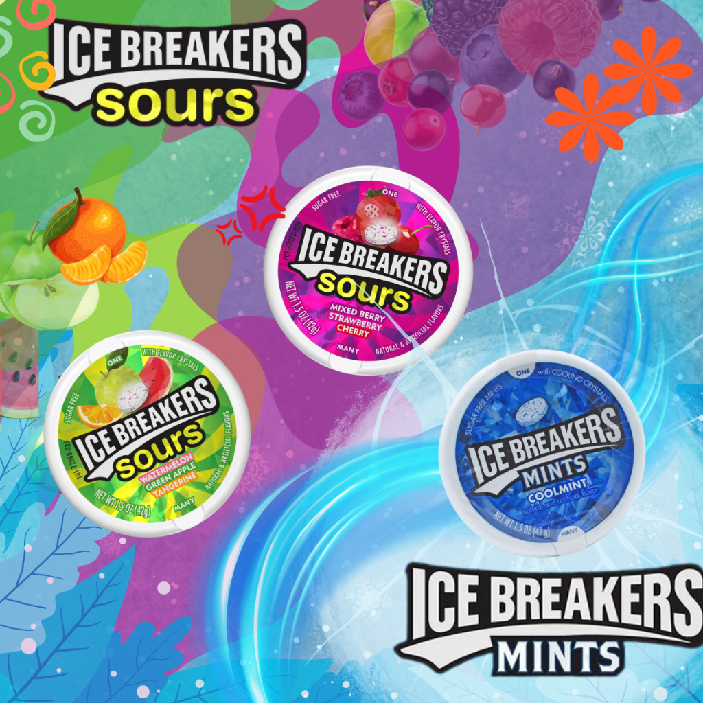 

Ice Breakers Hard Candy Permen Kembang Gula Keras Berperisa 1 Pcs