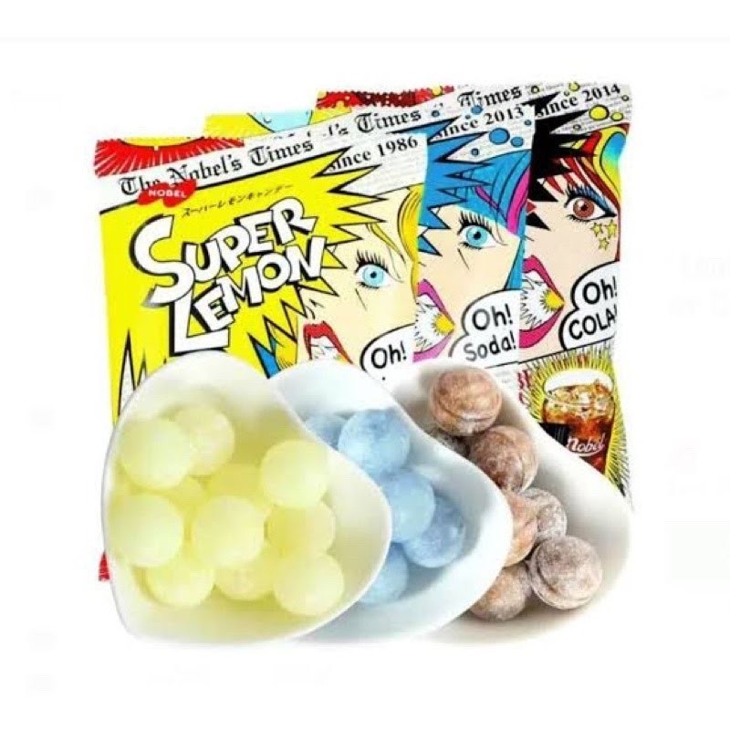 

Nobel Soda / Cola / Lemon Candy
