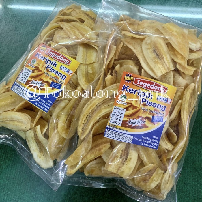 

langsung order saja] KRIPIK PISANG SEGEDONG - ASIN