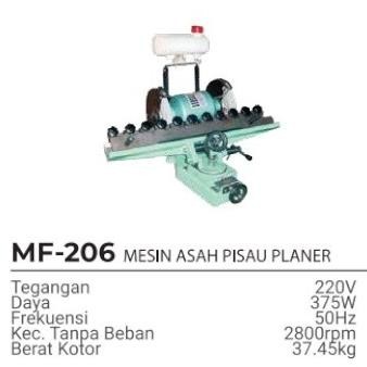 Mesin Asah Pisau Planer Mf206 Modern / Mesin Asah Mata Pisau Plannar