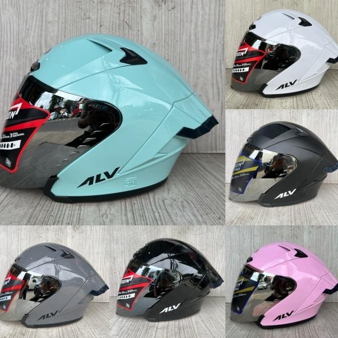HELM ALV ULTRON PRO SOLID PAKET GANTENG / ALV ULTRON PRO HALF FACE