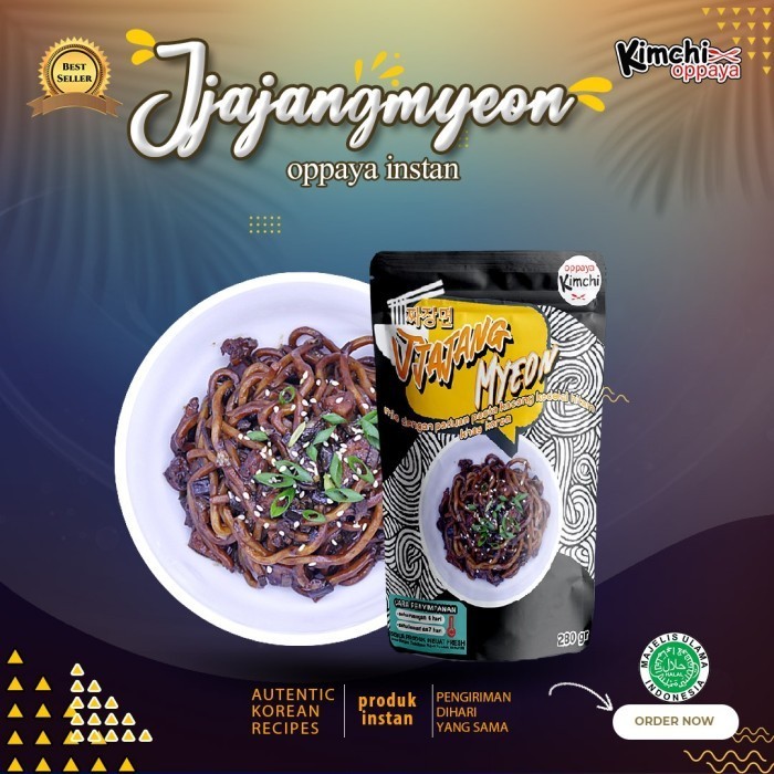 

Jjajangmyeon Jajangmyeon E Hitam Korea Instan