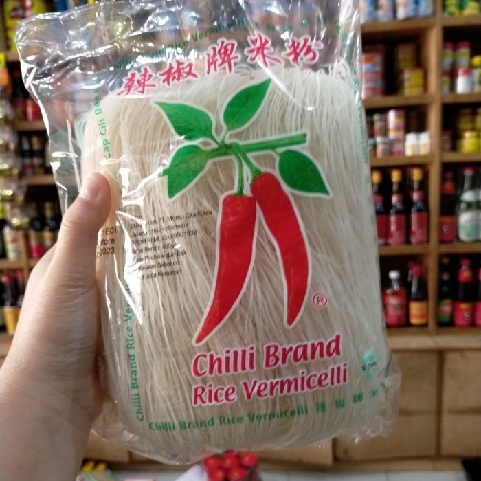 

Chilli Brand Rice Vercelli/ Bihun Cap Cabe 400Gr