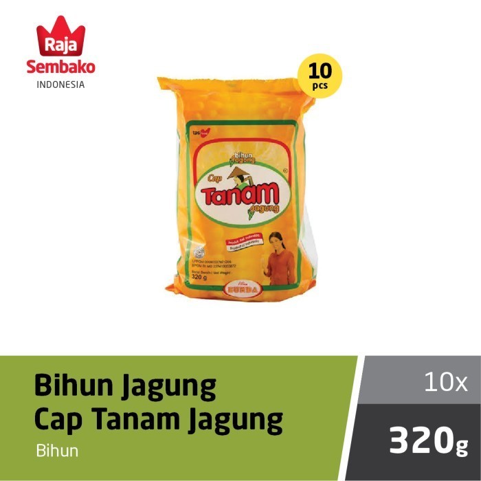 

Bihun Jagung Cap Tanam Jagung [320 Gr X 10 Pcs] 1 Bal